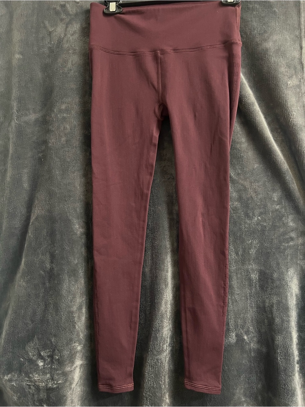 Women’s Lululemon Burgundy High-Waist Leggings, Yoga, workout size XS-S